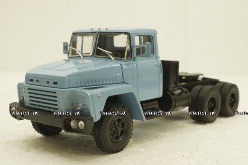 Краз-252 тягач 1980 голубой, Н779, Наш Автопром 1:43