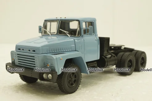 Краз-252 тягач 1980 голубой, Н779, Наш Автопром 1:43