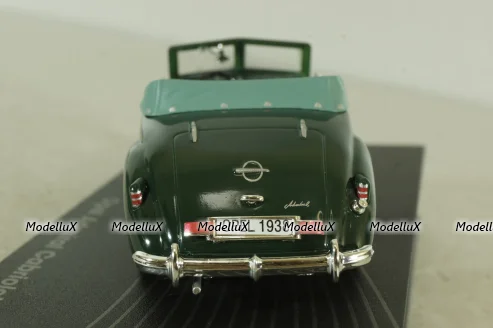 Opel Admiral Cabriolet Glaser 1938, green, OPC066, Opel Collection #66 1:43 с журналом, запечатанный!