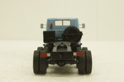 Краз-252 тягач 1980 голубой, Н779, Наш Автопром 1:43