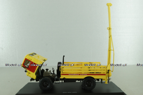 БМ-302(66) аварийная, на шасси Газ-66, SSM1196, SSM 1:43