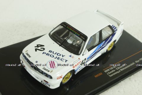 BMW M3 (E30), #42 Tourenwagen Weltmeisterschaft Dijon, 1987, RAC262, IXO 1:43