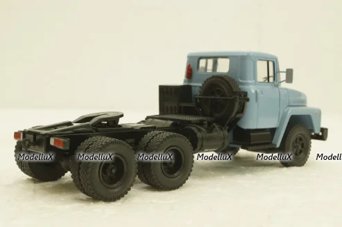 Краз-252 тягач 1980 голубой, Н779, Наш Автопром 1:43