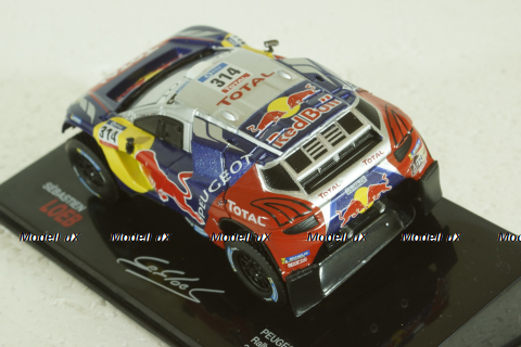 Peugeot 2008 DKR Dakar 2016, Sebastien Loeb Collection #1, Altaya 1:43