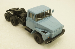 Краз-252 тягач 1980 голубой, Н779, Наш Автопром 1:43