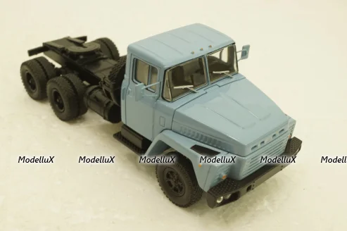 Краз-252 тягач 1980 голубой, Н779, Наш Автопром 1:43