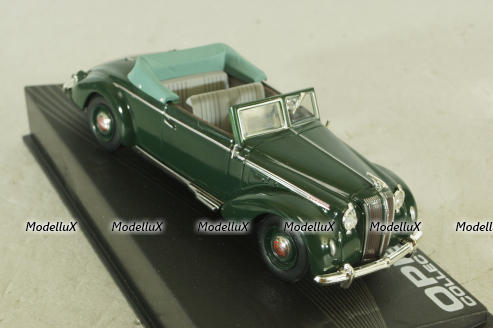 Opel Admiral Cabriolet Glaser 1938, green, OPC066, Opel Collection #66 1:43 с журналом, запечатанный!