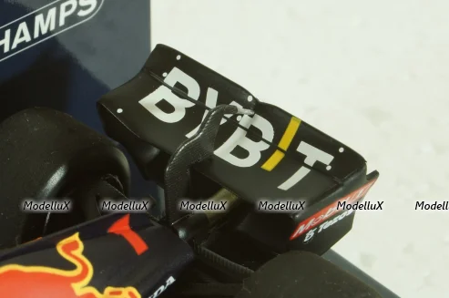 Oracle Red Bull Racing RB18, with pilot Max Verstappen, Winner Mexican GP 2022, 417222001, Minichamps 1:43