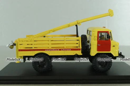 БМ-302(66) аварийная, на шасси Газ-66, SSM1196, SSM 1:43