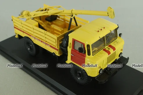 БМ-302(66) аварийная, на шасси Газ-66, SSM1196, SSM 1:43