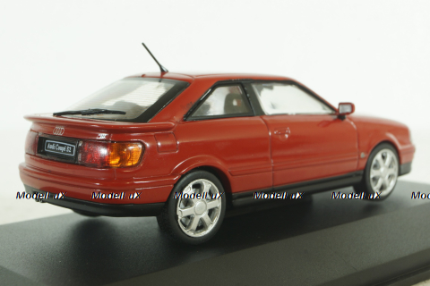 Audi Coupe S2, 1992, red, 4312201, Solido 1:43