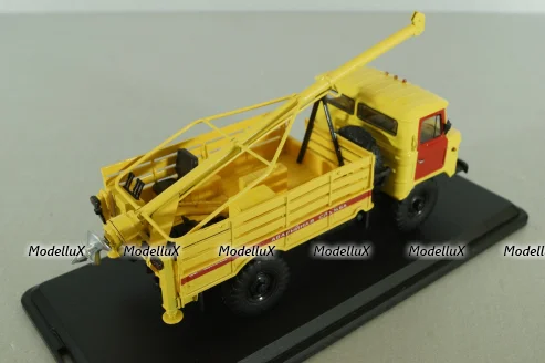 БМ-302(66) аварийная, на шасси Газ-66, SSM1196, SSM 1:43