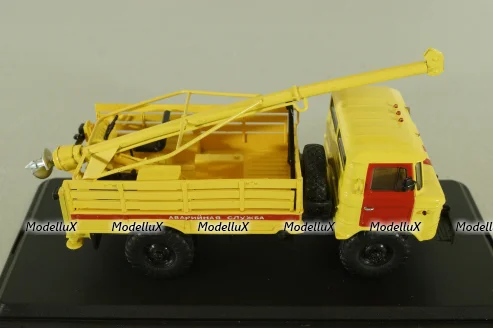 БМ-302(66) аварийная, на шасси Газ-66, SSM1196, SSM 1:43