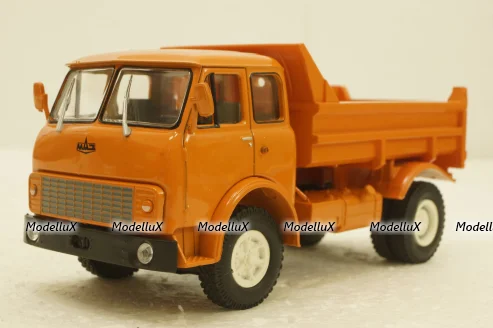 Маз-5549 самосвал, оранжевый, Н759, Наш Автопром 1:43
