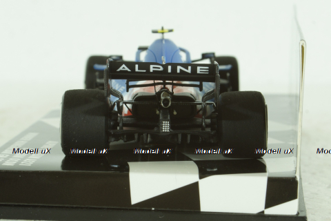 Alpine F1 Team A521, Esteban Ocon, Winner Hungarian GP 2021, 417211231, Minichamps 1:43