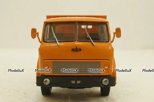 Маз-5549 самосвал, оранжевый, Н759, Наш Автопром 1:43