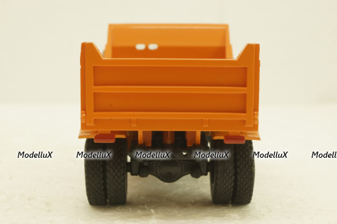 Маз-5549 самосвал, оранжевый, Н759, Наш Автопром 1:43