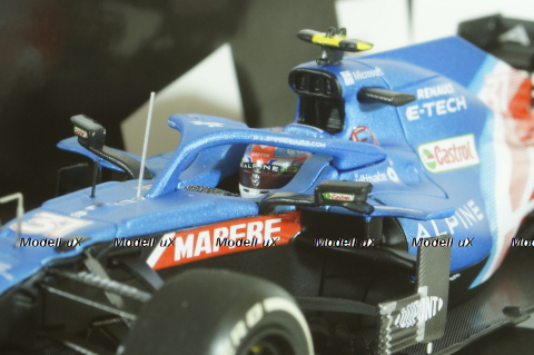Alpine F1 Team A521, Esteban Ocon, Winner Hungarian GP 2021, 417211231, Minichamps 1:43
