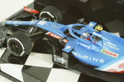 Alpine F1 Team A521, Esteban Ocon, Winner Hungarian GP 2021, 417211231, Minichamps 1:43