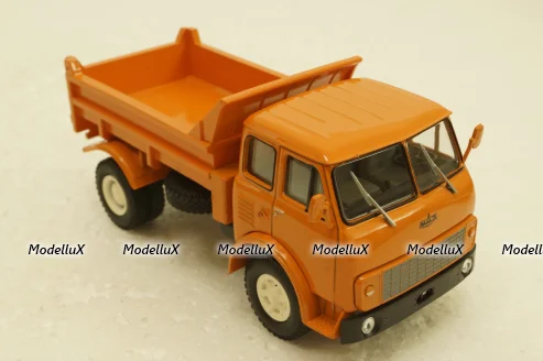 Маз-5549 самосвал, оранжевый, Н759, Наш Автопром 1:43