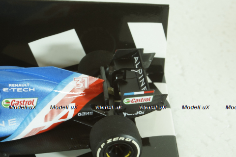 Alpine F1 Team A521, Esteban Ocon, Winner Hungarian GP 2021, 417211231, Minichamps 1:43
