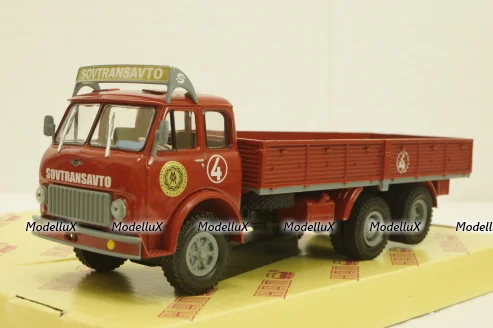 Маз-516, Leipziger Messe (из к/ф "Мировой парень")бортовой, Н765, Наш Автопром 1:43
