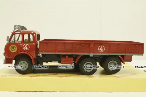 Маз-516, Leipziger Messe (из к/ф "Мировой парень")бортовой, Н765, Наш Автопром 1:43
