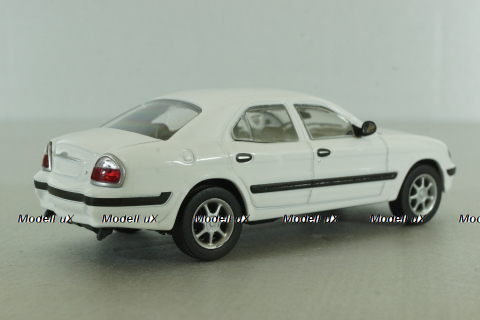 Газ-3111 Волга 2000, белый, 100046, Автоистория 1:43