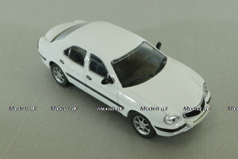 Газ-3111 Волга 2000, белый, 100046, Автоистория 1:43