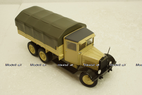 Яг-10Д (Я-10-Нати) Дизельный грузовой автомбиль с тентом 1934г., Ultra Models 1:43