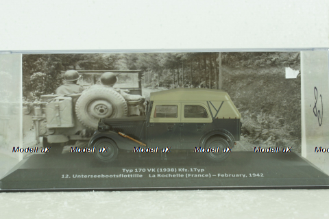 Typ 170 VK (1938) Kfz.1 Typ 12, Altaya Military #68 Altaya 1:43