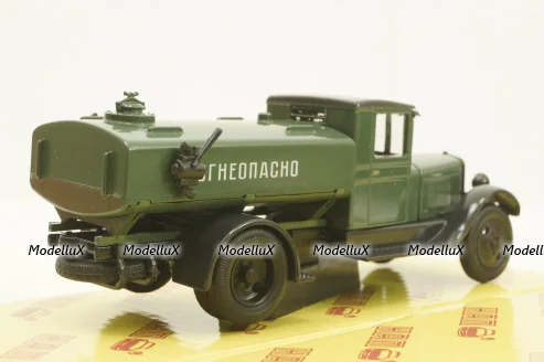 Зис-5 Б3-42, Огнеопасно, Зеленый, Н922, Наш Автопром 1:43