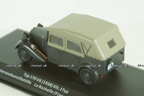 Typ 170 VK (1938) Kfz.1 Typ 12, Altaya Military #68 Altaya 1:43