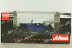 Mercedes 170V Cabrio (W136) 1938, blue, 02433, Schuco 1:43