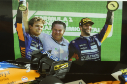 McLaren F1 Team MCL35M, 1-2 Finish Ricciardo/Norris, Italian GP 2021, 532210304, Minichamps 1:43