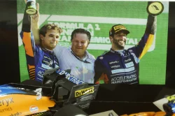 McLaren F1 Team MCL35M, 1-2 Finish Ricciardo/Norris, Italian GP 2021, 532210304, Minichamps 1:43