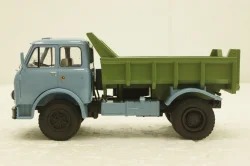 Маз-503А самосвал Н757, голубой/зеленый, Наш Автопром 1:43