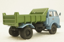 Маз-503А самосвал Н757, голубой/зеленый, Наш Автопром 1:43