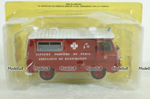 Peugeot J7 AR, Ambulancia de Reanimacion, Sapeurs-Pompiers №1 1:43