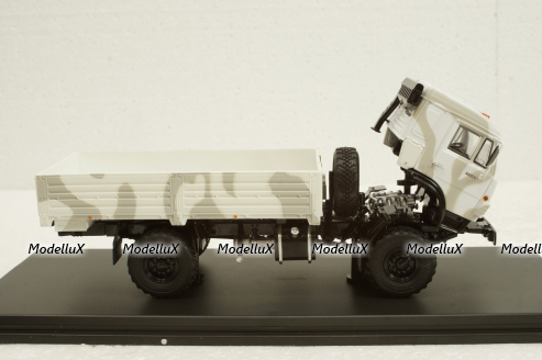 Камаз-43502 Мустанг камуфляж Арктика, SSM1302, SSM 1:43