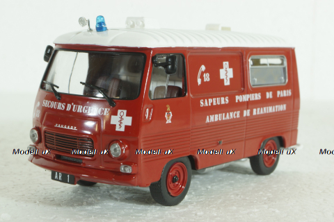 Peugeot J7 AR, Ambulancia de Reanimacion, Sapeurs-Pompiers №1 1:43