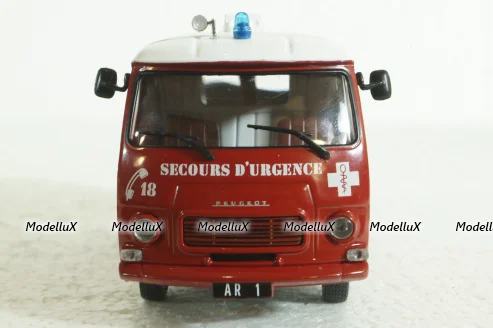 Peugeot J7 AR, Ambulancia de Reanimacion, Sapeurs-Pompiers №1 1:43