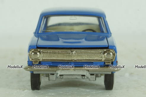 Газ-24 Волга, А14, синяя, Тантал/Радон 1:43