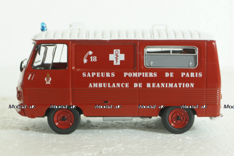 Peugeot J7 AR, Ambulancia de Reanimacion, Sapeurs-Pompiers №1 1:43