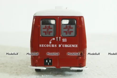 Peugeot J7 AR, Ambulancia de Reanimacion, Sapeurs-Pompiers №1 1:43