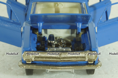 Газ-24 Волга, А14, синяя, Тантал/Радон 1:43