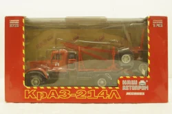 Краз-214Л, красный, Н725, Наш Автопром 1:43
