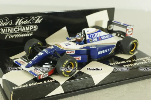 Williams Renault FW 16 #27, D.Hill  1995, 430950095, Minichamps 1:43