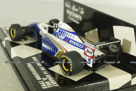 Williams Renault FW 16 #27, D.Hill  1995, 430950095, Minichamps 1:43