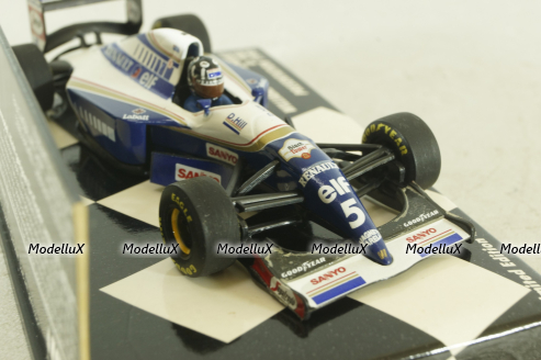 Williams Renault FW 16 #27, D.Hill  1995, 430950095, Minichamps 1:43
